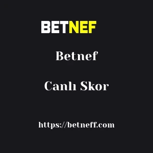 Betnef Canlı Skor