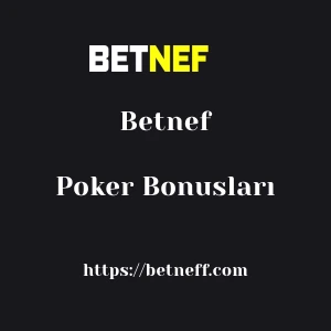 Betnef Poker Bonusları